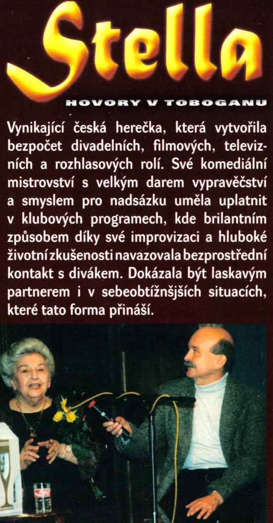 Stella Zázvorková HOVORY V TOBOGANU