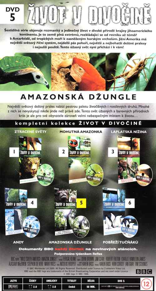 AMAZONSK DUNGLE DVD 5